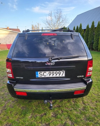 Jeep Grand Cherokee cena 41500 przebieg: 236950, rok produkcji 2007 z Ogrodzieniec małe 379